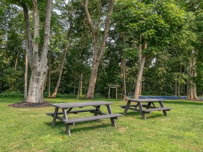 Come picnic under the trees.