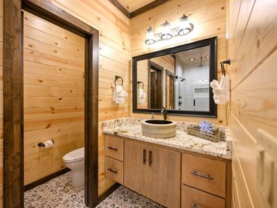 Attached bathroom.