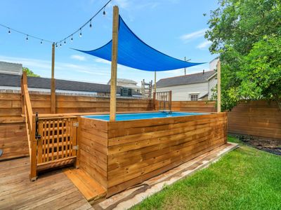 Outdoor pool!