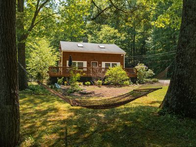 Enjoy the fresh Catskills air while you nap in the hammock.