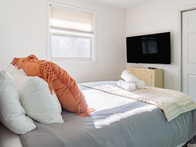 Second bedroom located towards the back of the house and right next to full-bathroom #2.