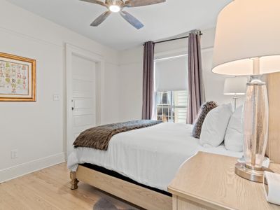 Stunning First Bedroom with ample lighting | Downstairs