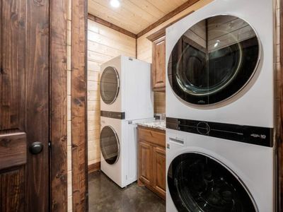 2 washers and 2 dryers found on the main level.