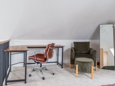 Work or lounge in the loft!