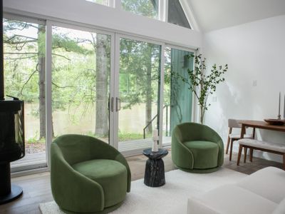 Interior living room seating area.