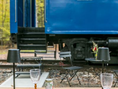 Exterior area for dinners, grilling and good times.