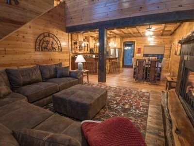 The open concept allows you to never miss a moment no matter where you sit!