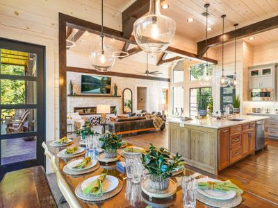 Enjoy a beautifully open layout that keeps everyone together, from the first morning coffee to the last late-night snack.