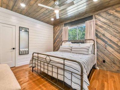 Upstairs you will find the Master Suite, equipped with a King bed.