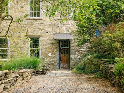 The Rifton's garden entrance enchants guests with a distinctly European air.