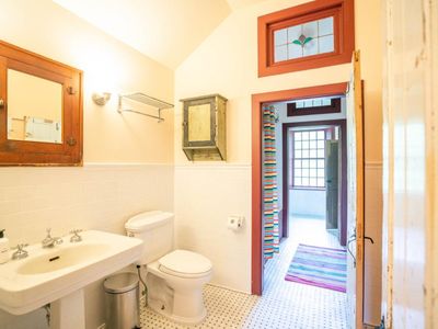 Other 1/2 of jack and Jill bath connected to 2nd floor hallway