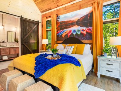 A perfect blend of vibrant energy and relaxing comfort—it's your private launch point for fun.