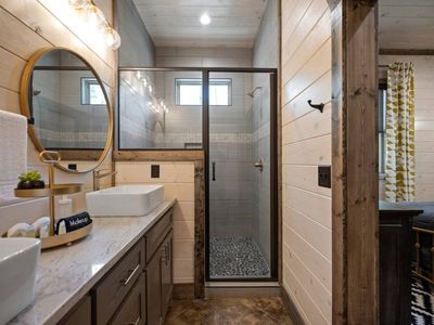 Walk-in shower!