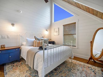 A Queen bedroom found on the second floor.
