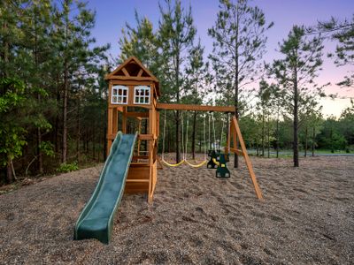 Custom playscape to make the trip enjoyable for all ages!