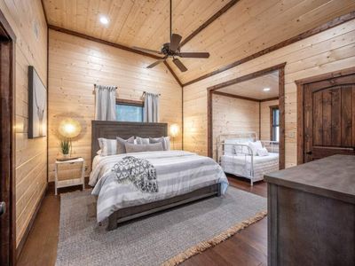 Second Story-King (1) Suite with daybed-Shared bath.