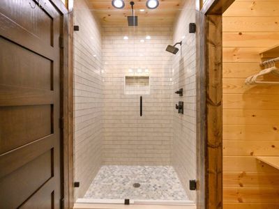 Walk-in shower!