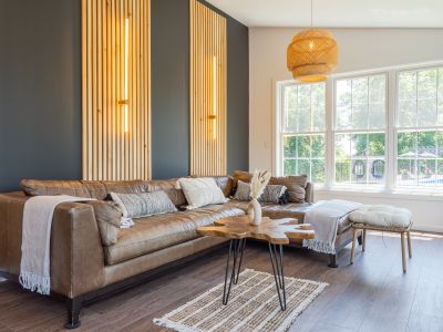 Is there a better place than this sunroom to enjoy a cup of coffee in the morning?