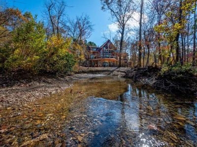Stunning creek views from Fox Hollow.