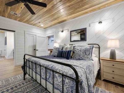 The second Master Suite is on the lower level of the house!