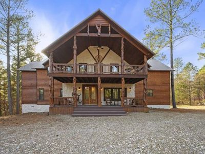 Yellowstone sits amongst the towering pines, exuding rustic elegance.