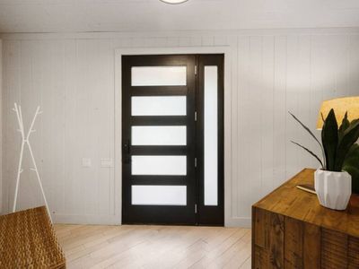 The front door!