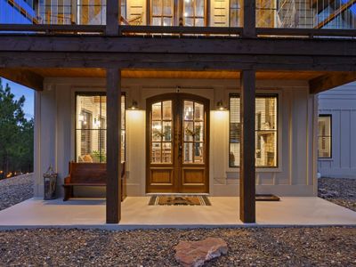 The front porch invites you in