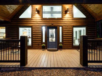 The front of the cabin!