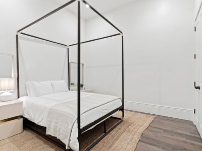 1st bedroom in the 102 unit