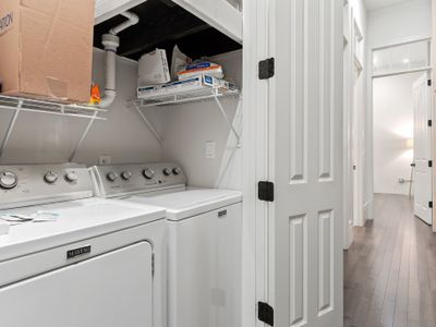 Washer and Dryer in unit