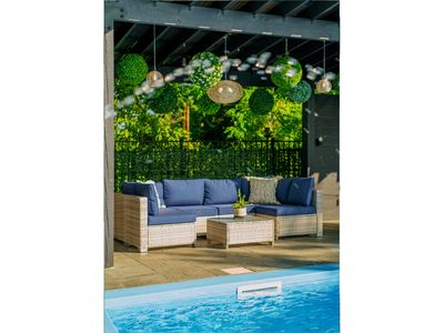 Kick back, relax and laze the day away.