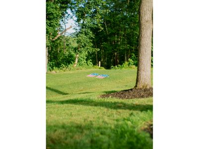 Every corner of Luna Cove is designed for a great time, including the corn hole court!
