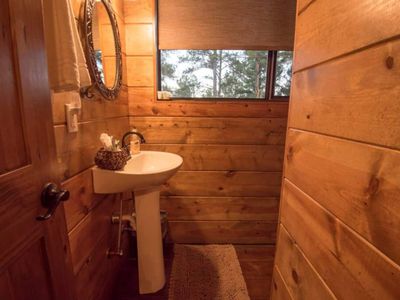 Full bathroom attached to Bedroom 3.