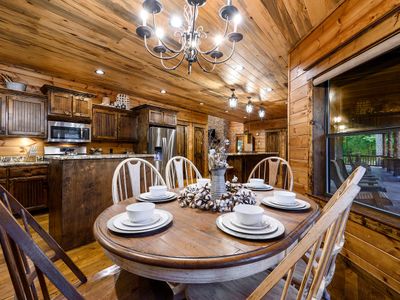 6 seats at the formal dining table.