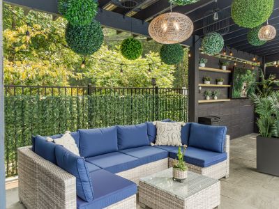 Enjoy your own private lounge area on the pool deck.