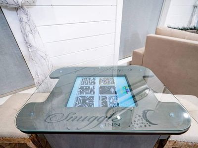 Custom arcade console.