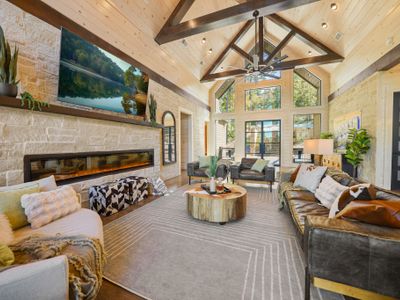 High ceilings, high style, and high levels of tranquility—all in one spectacular space.