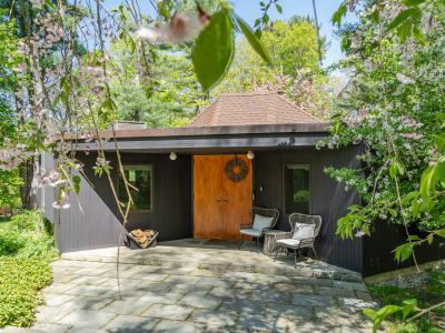 Step in through the front entrance of this architecturally stunning home.