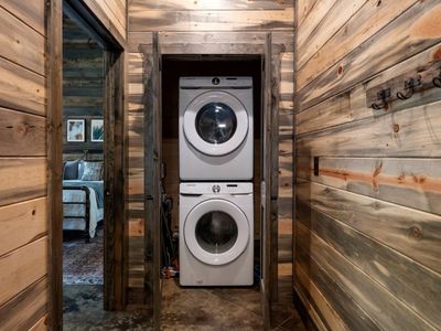 Washer and Dryer located on main level.