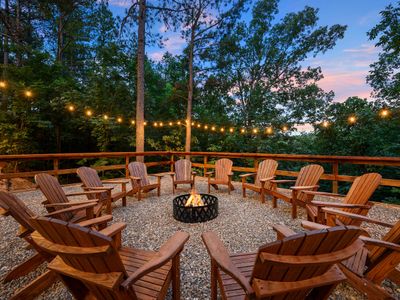 The fire pit!