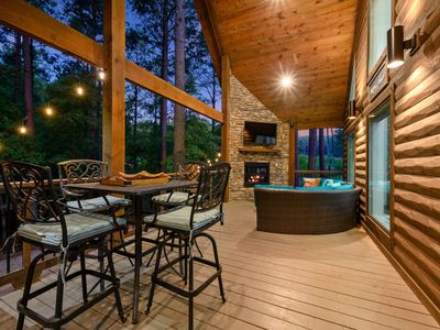 More views of the expansive deck.