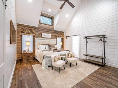 The master suite.