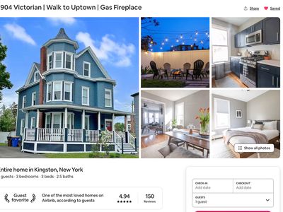 The previous listing prior to Home Sweet Hudson's takeover. We are thrilled to now be managing this beloved property!