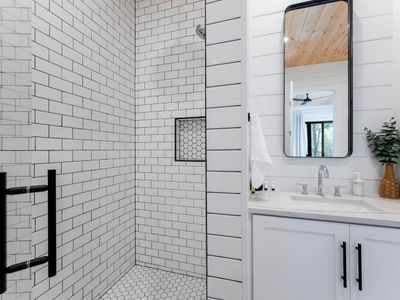 Walk-in shower!