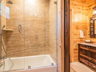 The shared shower.