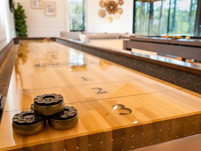 So much entertainment! Shuffleboard!