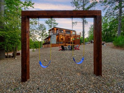 Custom swing set!