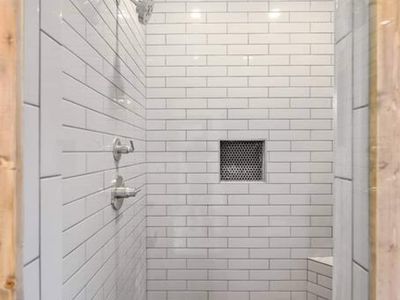 Walk-in shower!