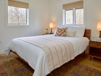 The second guest bedroom, upstairs in the main house.