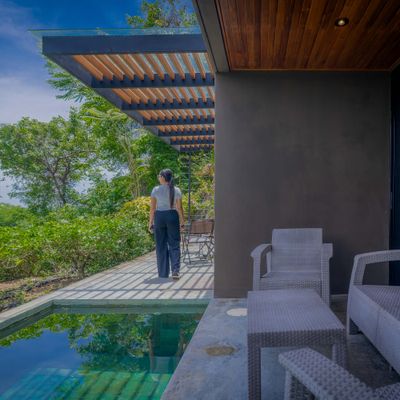 Enjoy the private pool terrace, perfect for quiet mornings or relaxing afternoons.
